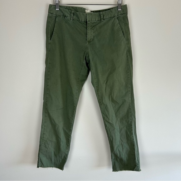 The Nili Lotan East Hampton Khaki Chino Pants Size 4 - Picture 2 of 9